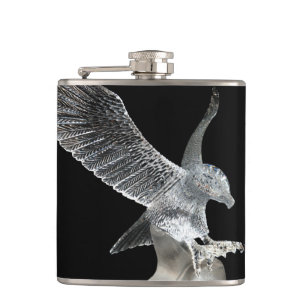 Crystal Eagle Hip Flask