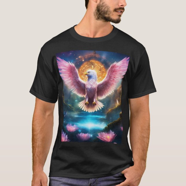 Crystal Eagle Icon – Freedom & Ambition t-shirt de (Front)