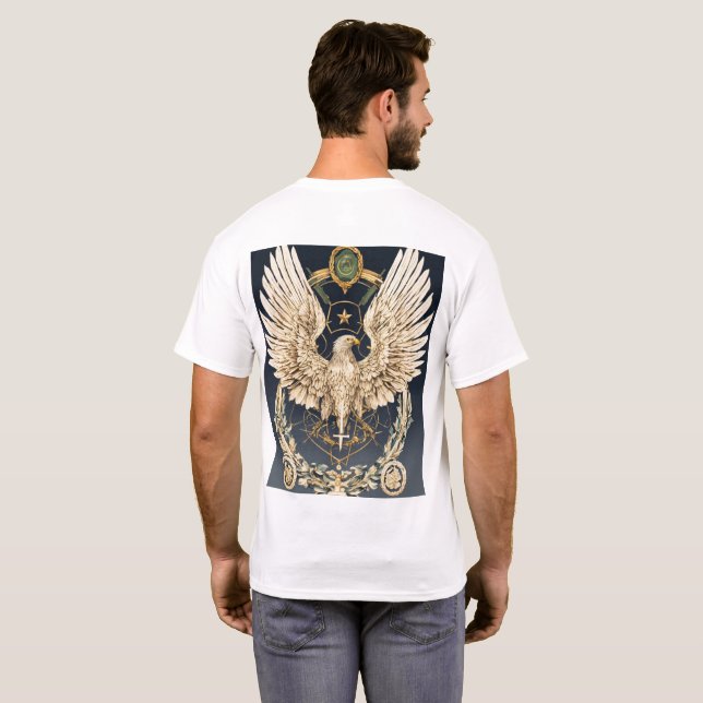 Crystal Eagle Icon T-Shirt (Back Full)