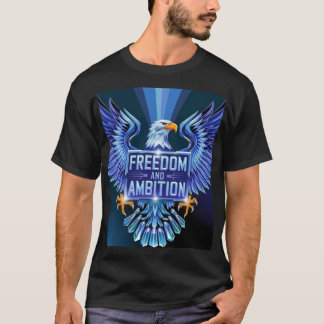 Crystal Eagle Icon T-Shirt Design