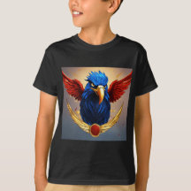 "Crystal Eagle: Symbol of Freedom & Ambition T-Shi