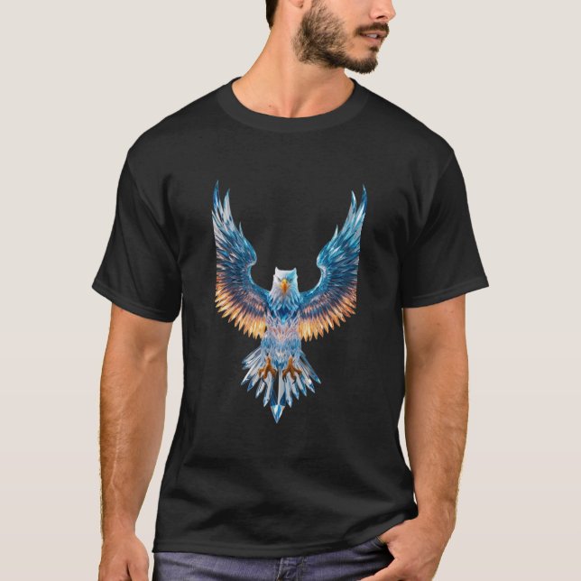 Crystal eagle  T-Shirt (Front)