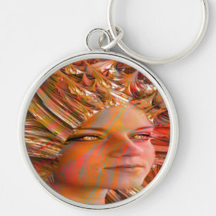 Crystal Eyes Keychain