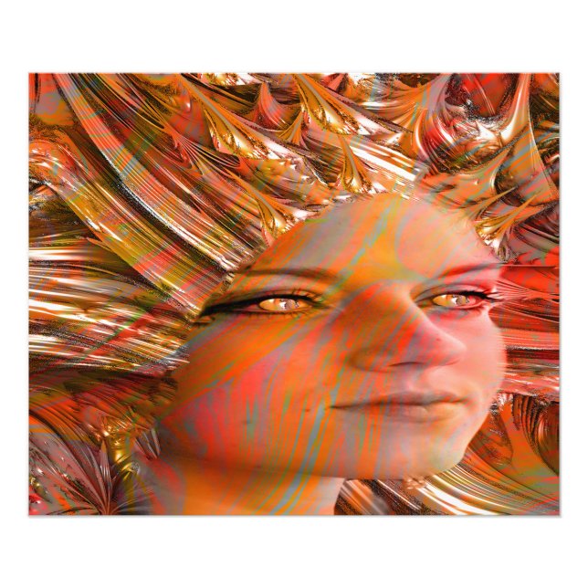 Crystal Eyes Photo Print (Front)