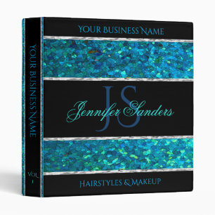 Crystal Glam Hairstyle & Makeup Album Binder