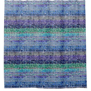 Crystal graphic in blue, teal, aqua, and green