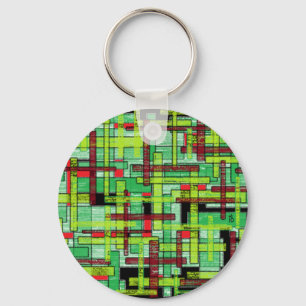 crystal green keychain