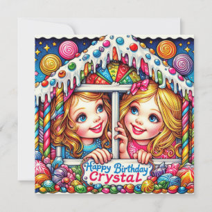 CRYSTAL~ Happy Birthday ~ Candy Storel ~