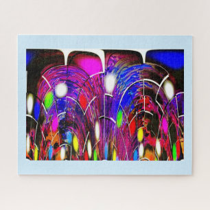 Crystal healing art jigsaw puzzle