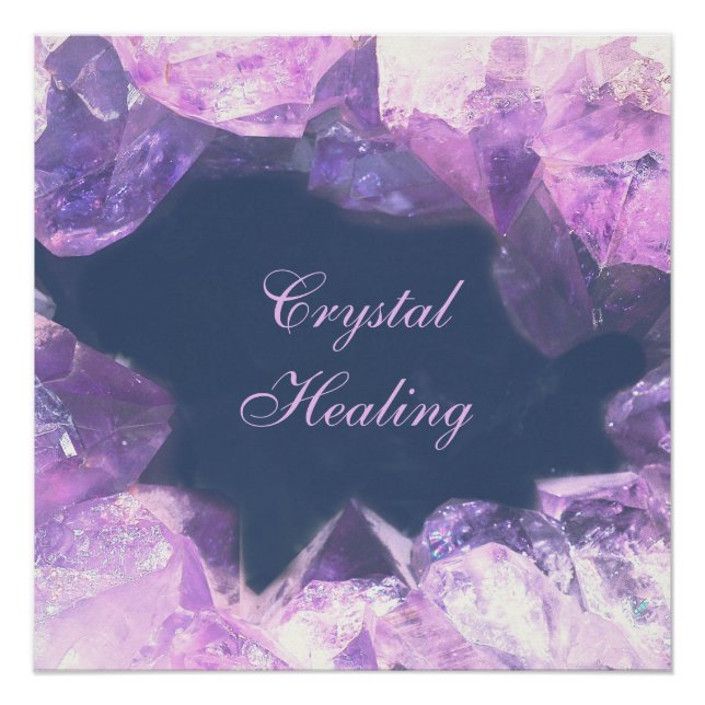 Crystal Healing Poster (Front)