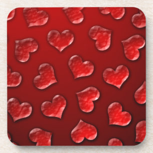 Crystal Hearts Coaster