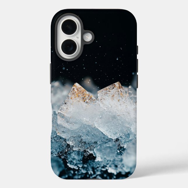 Crystal Ice Stones Phone Case  (Back)