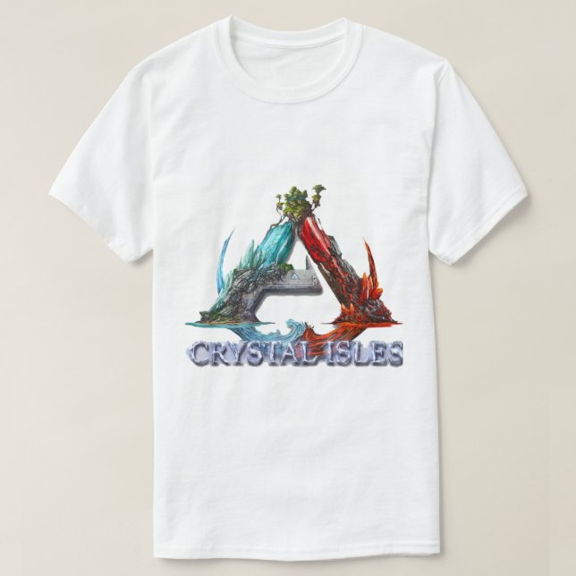 Crystal Isles T-Shirt (Design Front)