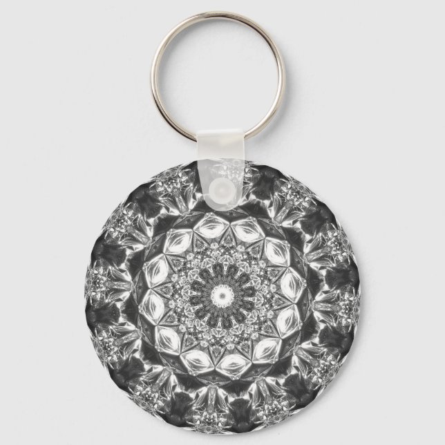 Crystal Kaleidoscope 07 Keychain (Front)