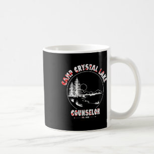 Crystal Lake Camp Counsellor Costume Halloween Hor Coffee Mug