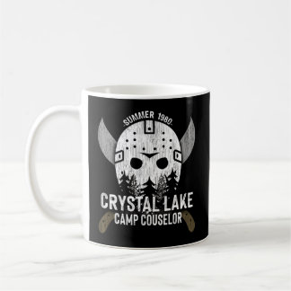 Crystal Lake Camp Counsellor Horror Fans Hockey Coffee Mug