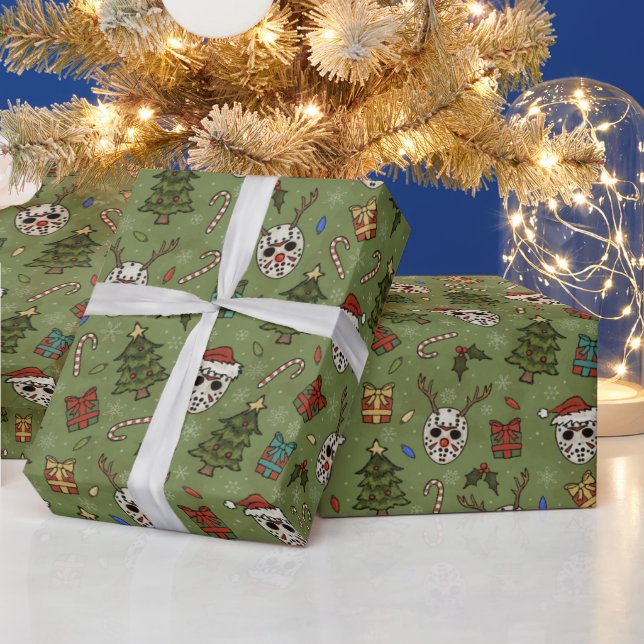 Crystal Lake Creepmas Wrapping Paper (Holidays)