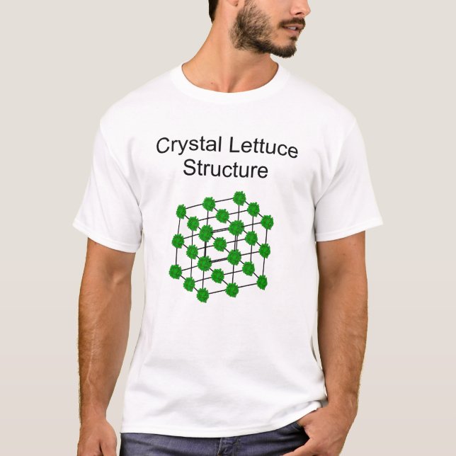 Crystal Lettuce Structure T-Shirt (Front)