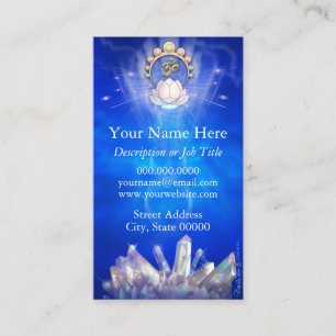 Crystal Lotus Business Card