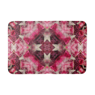 Crystal Matrix Mandala Bath Mat