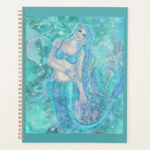 Crystal Mermaid dreams by Renee Lavoie  Planner