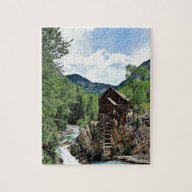 Crystal Mill Colorado Jigsaw Puzzle (Vertical)