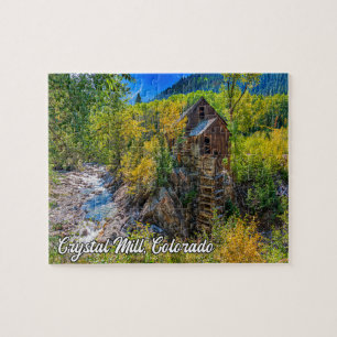 Crystal Mill, Crystal, Colorado Jigsaw Puzzle