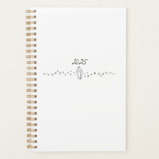 Crystal Minimalist Planner 2025