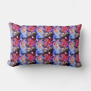 Crystal mix lumbar pillow