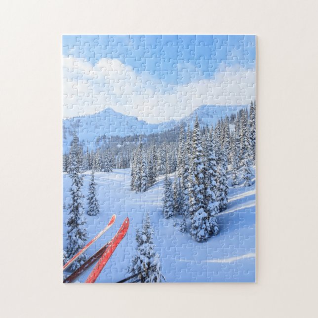 Crystal Mountain Ski Resort, near Mt. Rainier 2 Jigsaw Puzzle (Vertical)