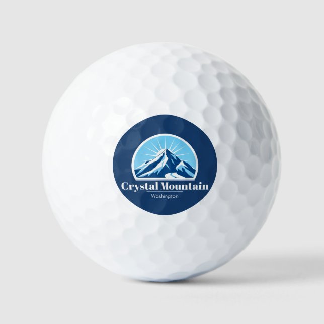 Crystal Mountain Washington golf resort   Balls (Front)