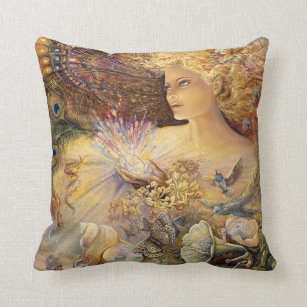 "Crystal of Enchantment" Throw Pillow