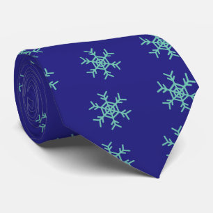 Crystal of snow tie