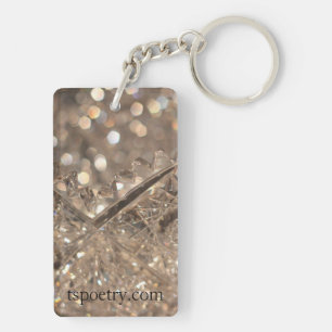 Crystal on Chocolate Key Chain