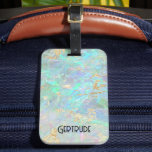 crystal opal luggage tag<br><div class="desc">opal texture luggage tag</div>
