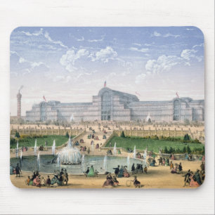 Crystal Palace, Sydenham, c.1862 (colour litho) Mouse Pad