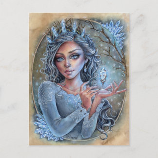 Crystal Postcard Fantasy Enchantress Magic
