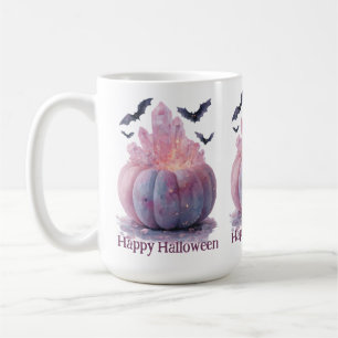 Crystal Pumpkin Happy Halloween Aesthetic Coffee Mug