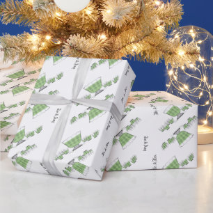 Crystal Punch Bowl Wedding Wrapping Paper