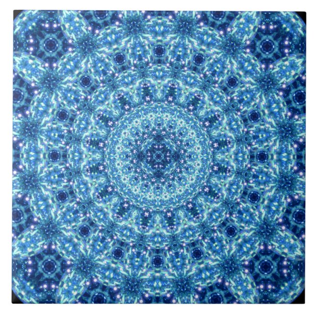 Crystal Radiance Mandala Tile (Front)