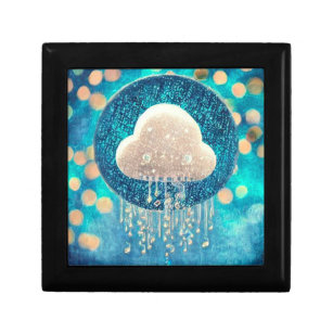 Crystal Rain Cloud Gift Box