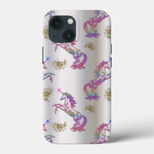 Crystal Rainbow Unicorns OtterBox coque iphone
