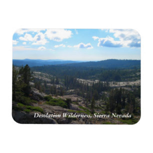 Crystal Range Valley, Desolation Wilderness Magnet