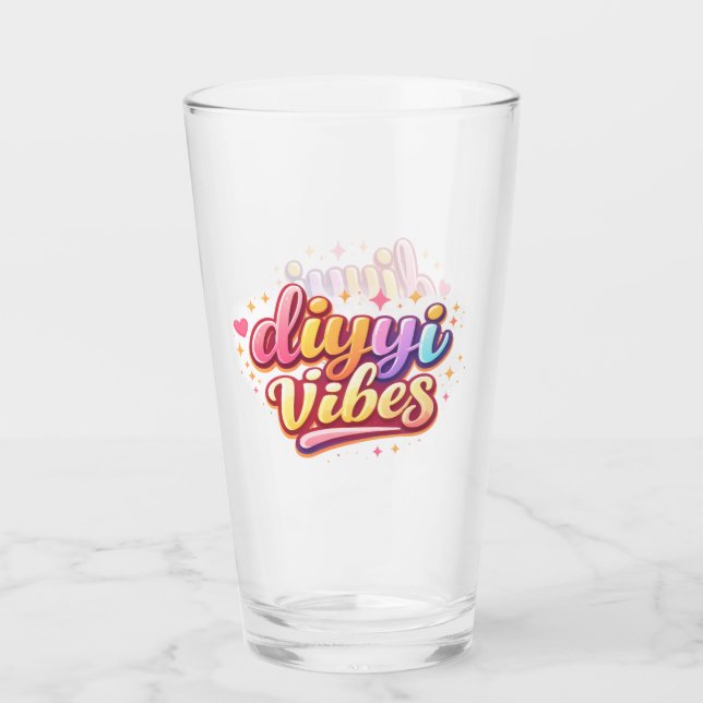 Crystal Shaker Glass for Drinks (Front)