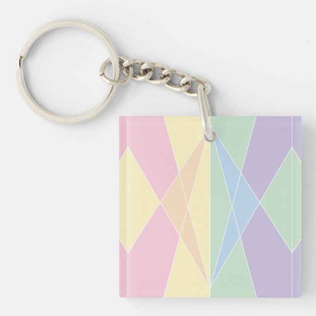 Crystal Shell (Planar) Keychain (Front)