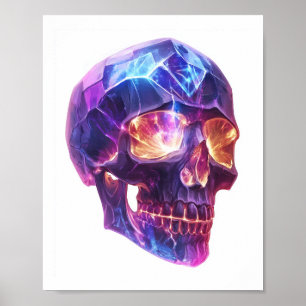Crystal Skull Entity Poster