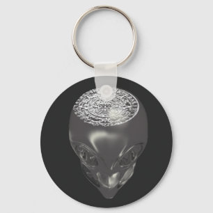 Crystal Skull Keychain