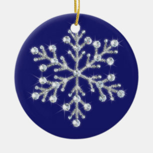 Crystal Snowflake Ornament