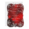 Crystal Snowflake Red Christmas Party Scall