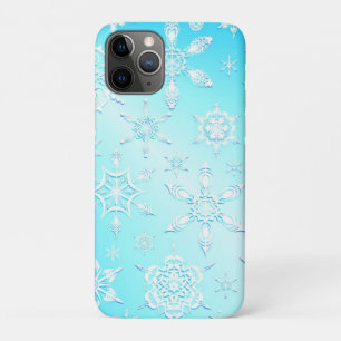 Crystal Snowflakes Pattern iPhone 11 Pro Case
